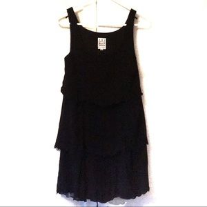 The Little Black Dress Ruffled Dress